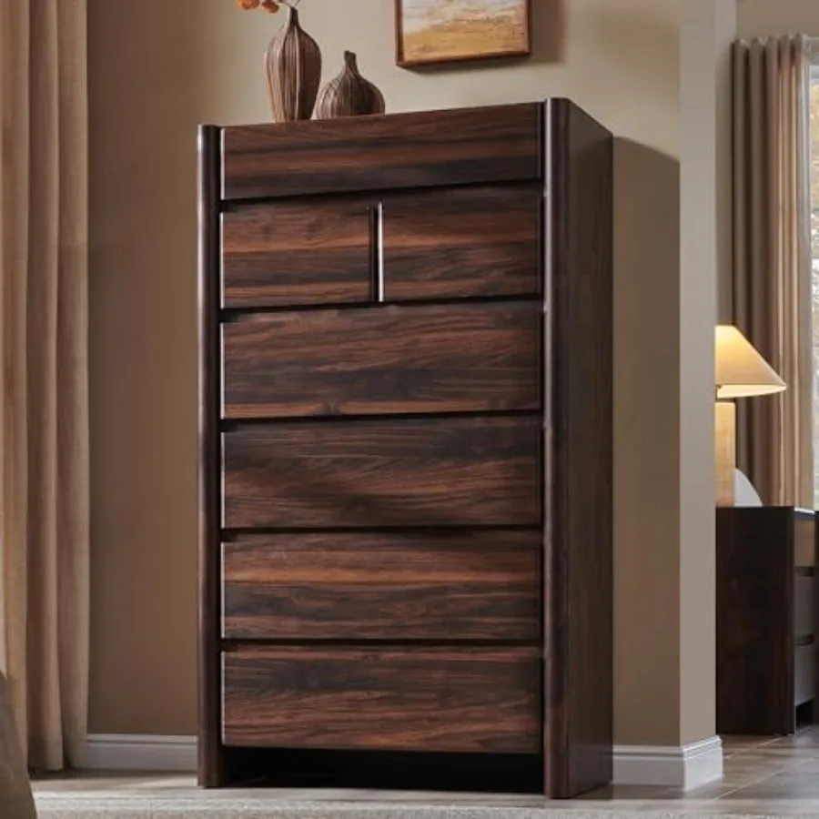 Drawer Dresser White - خزانة ملابس عصرية بـ 7 أدراج