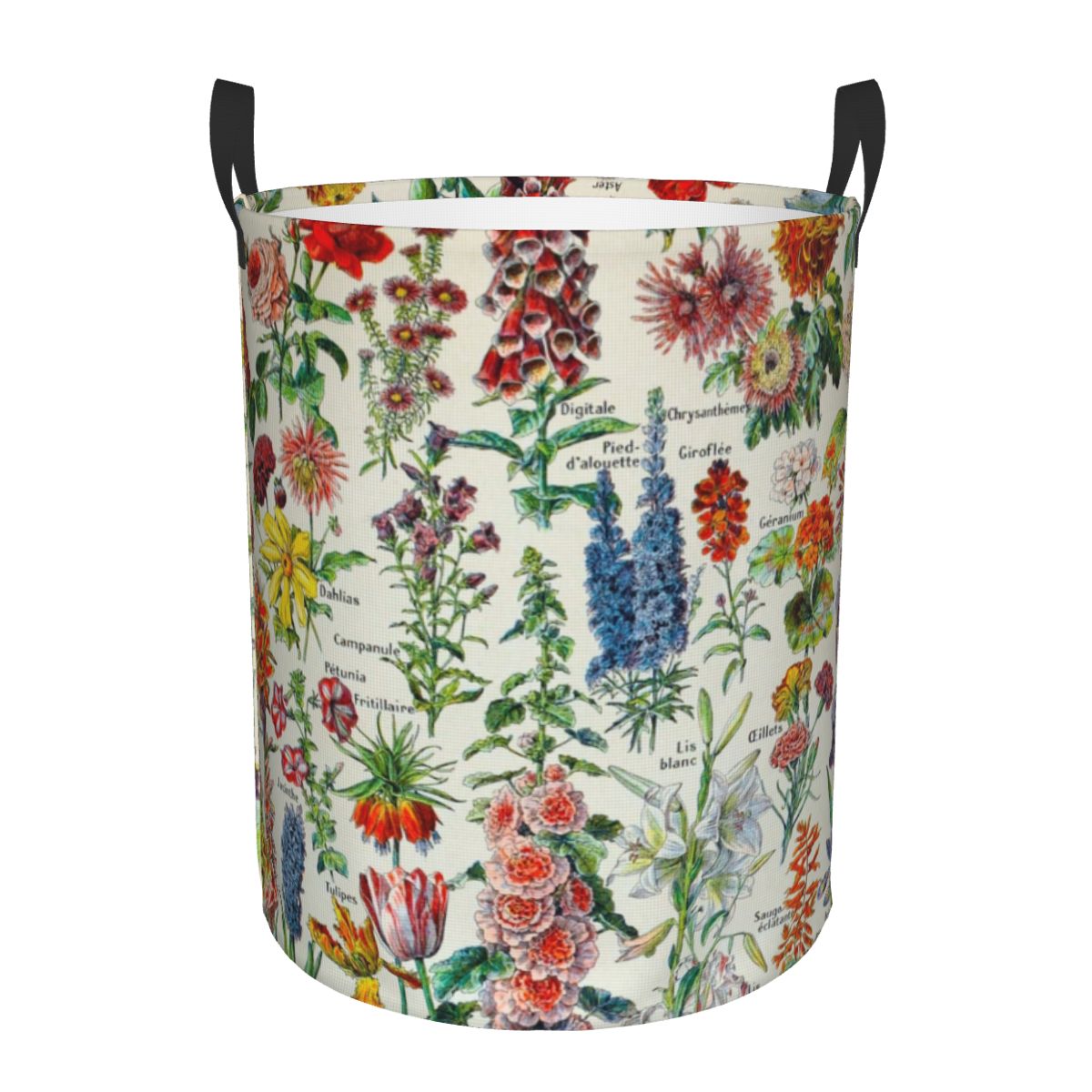 Baby Nursery Laundry Basket - سلة غسيل Adolphe Millot Hd Fleurs