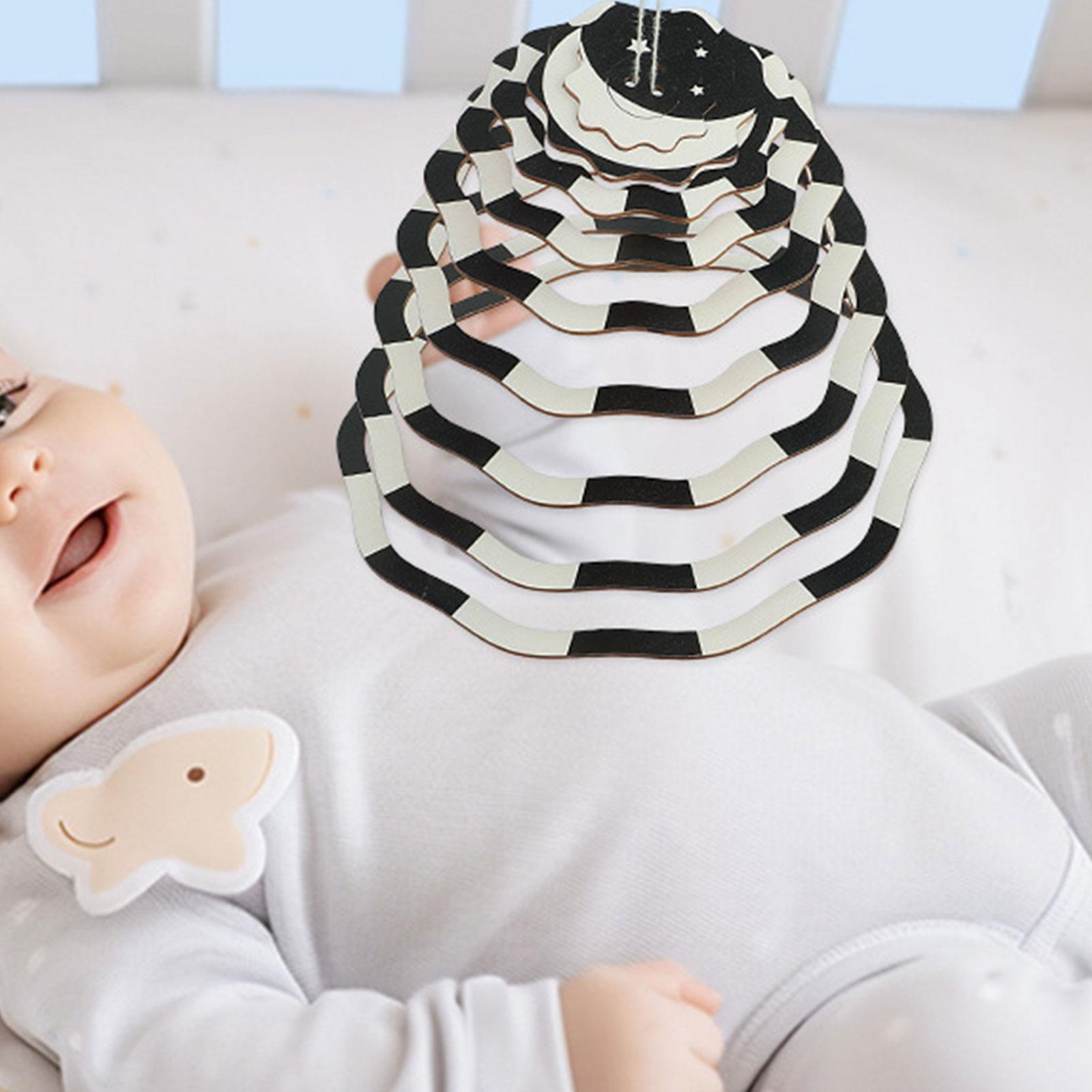 Baby Nursery Mobile - لعبة سرير الأطفال الحسية المتنقلة، لعبة