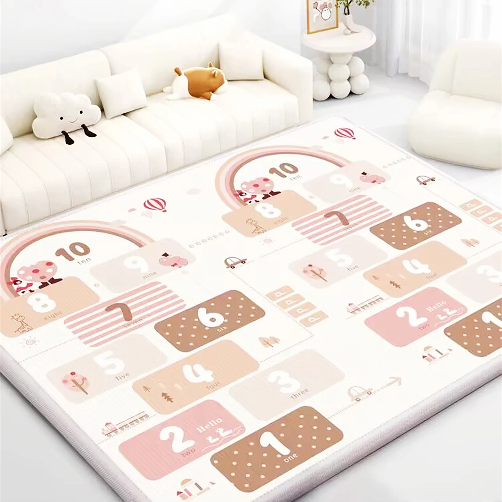 Baby Nursery Mat - سجادة لعب للأطفال بسماكة 1/0.5 سم