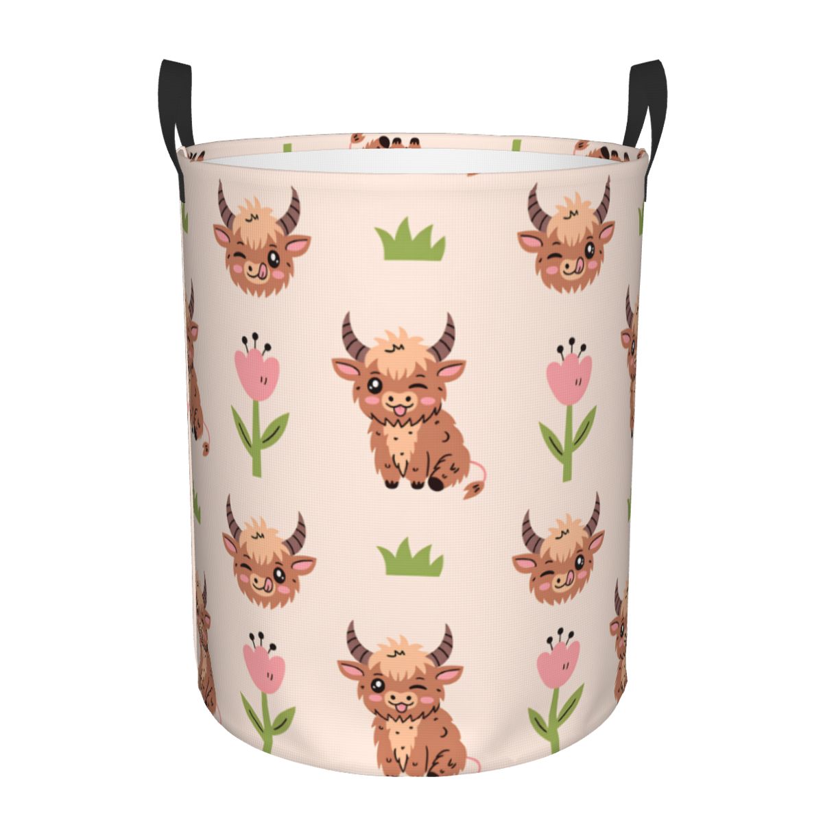 سلة غسيل لطيفة على شكل أبقار ه - مراجعة Baby Nursery Laundry Basket وسعره