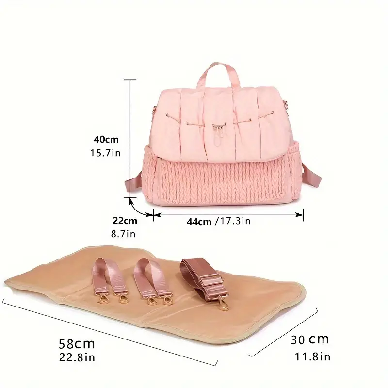 سعة كبيرة حقيبة عربة الأطفال ح - مراجعة Baby Bag Nursery وسعره