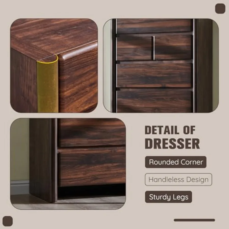 خزانة ملابس عصرية بـ 7 أدراج ل - مراجعة Drawer Dresser White وسعره