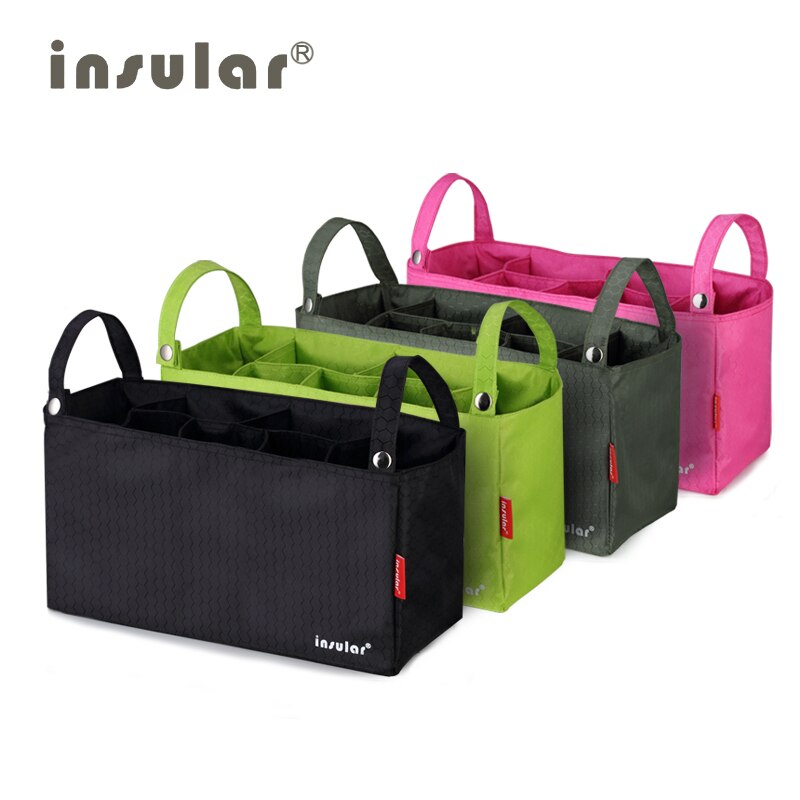 حقيبة عربة أطفال Insular، منظم - مراجعة Baby Bag Nursery وسعره