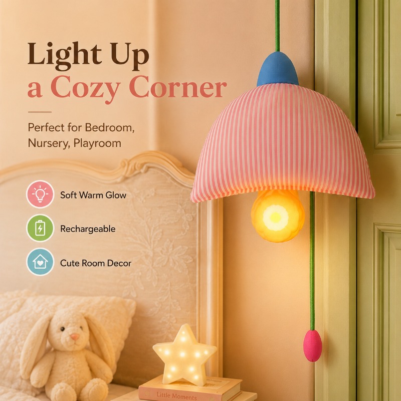 مصباح ليلي معلق قابل لإعادة ال - مراجعة Baby Nursery Light Shade وسعره