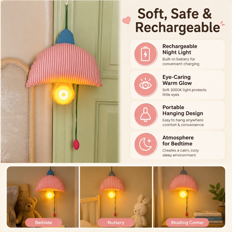 مصباح ليلي معلق قابل لإعادة ال - مراجعة Baby Nursery Light Shade وسعره