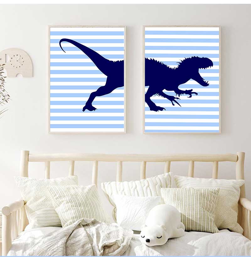 الفن قماش اللوحة الشمال الملصق - مراجعة Baby Nursery Name Wall Art وسعره