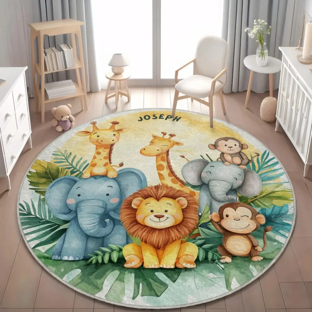 سجادة أرضية على شكل حيوانات سف - مراجعة Baby Nursery Mat وسعره