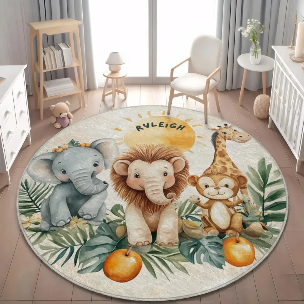 سجادة أرضية على شكل حيوانات سف - مراجعة Baby Nursery Mat وسعره