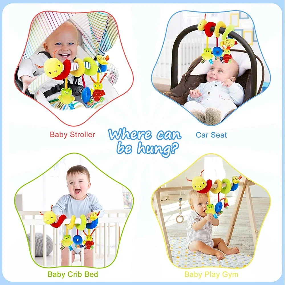 ألعاب عربة الأطفال الحلزونية ل - مراجعة Baby Nursery Mobile وسعره