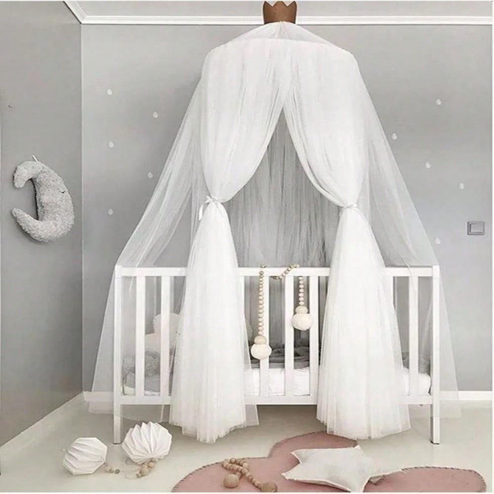 شبكة بعوض معلقة لسرير الأطفال  - مراجعة Baby Nursery Girl Room وسعره