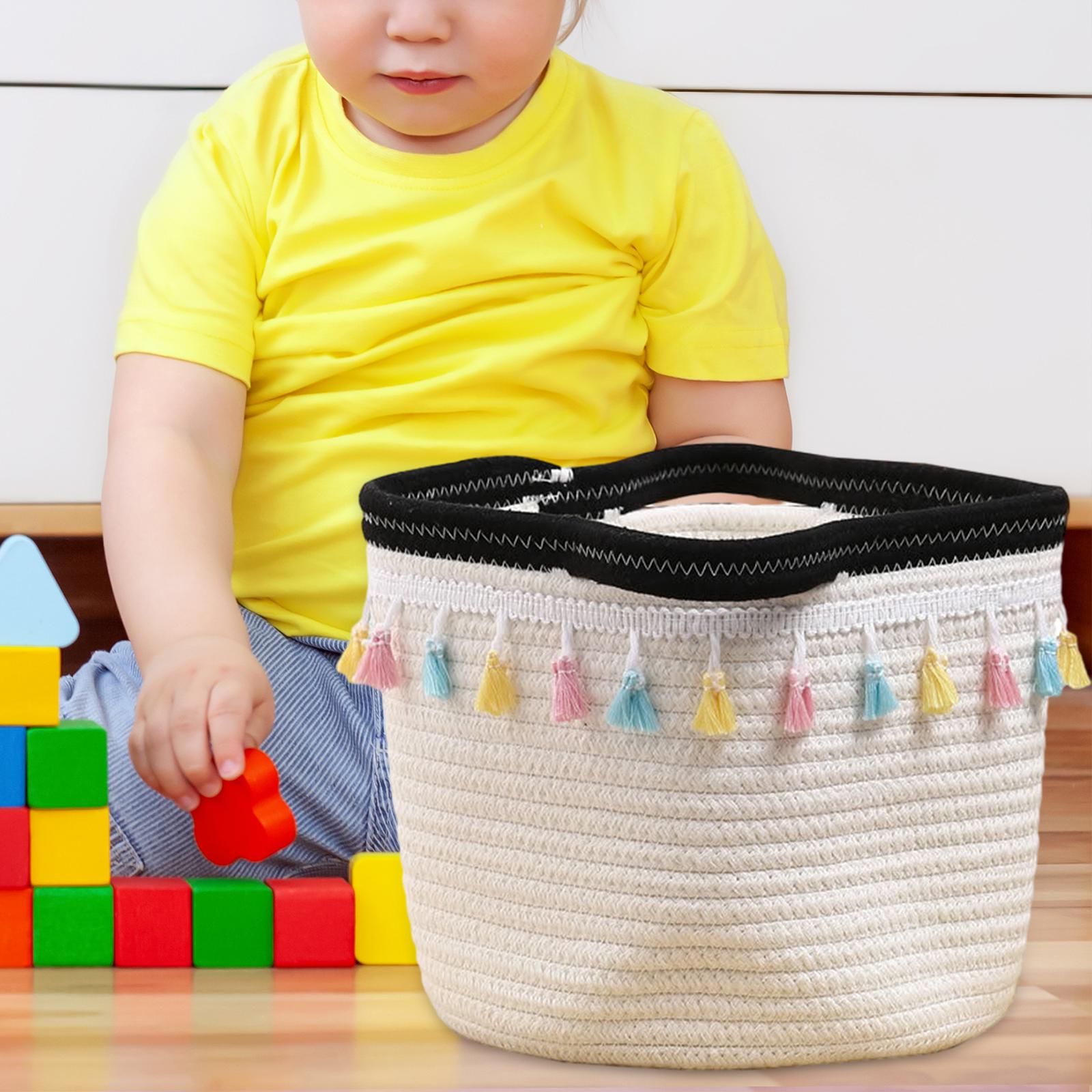 سلة غسيل قابلة للطي من حبل الق - مراجعة Baby Nursery Laundry Basket وسعره