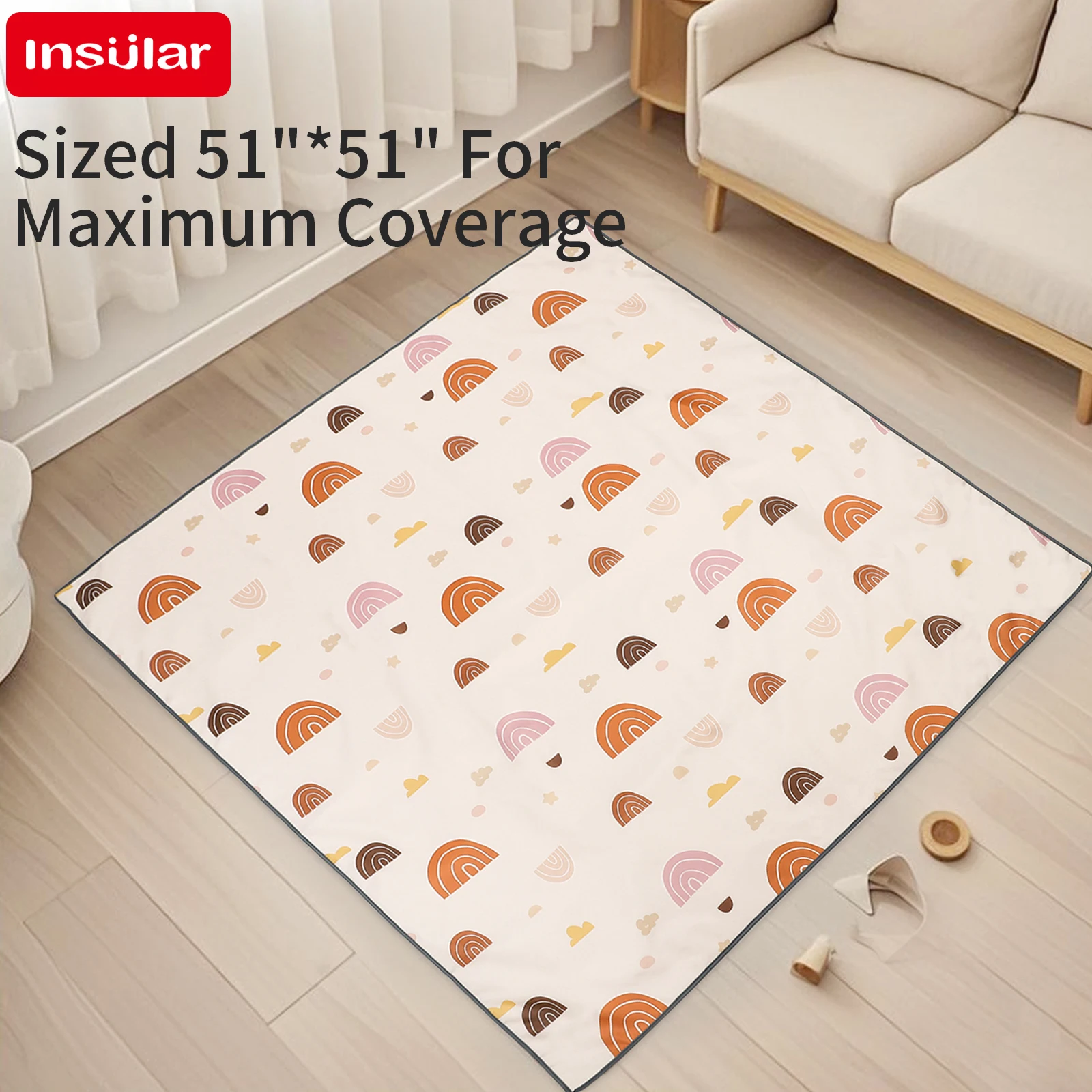 INSULAR الاطفال التعليمية فراش - مراجعة Baby Nursery Mat وسعره