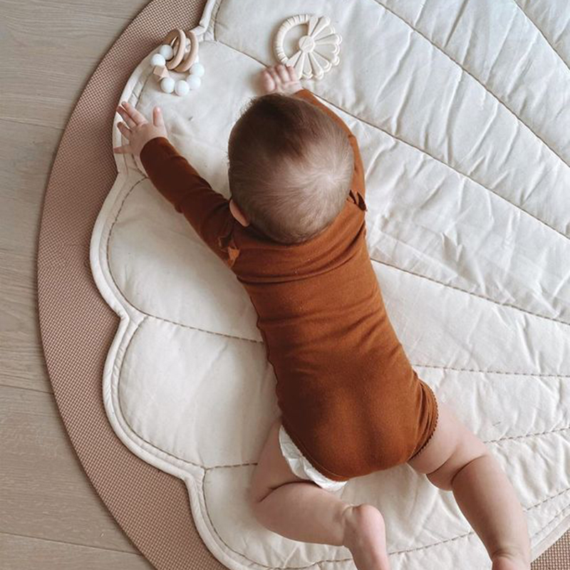 سجادة لعب للأطفال على شكل صدفة - مراجعة Baby Nursery Mat وسعره