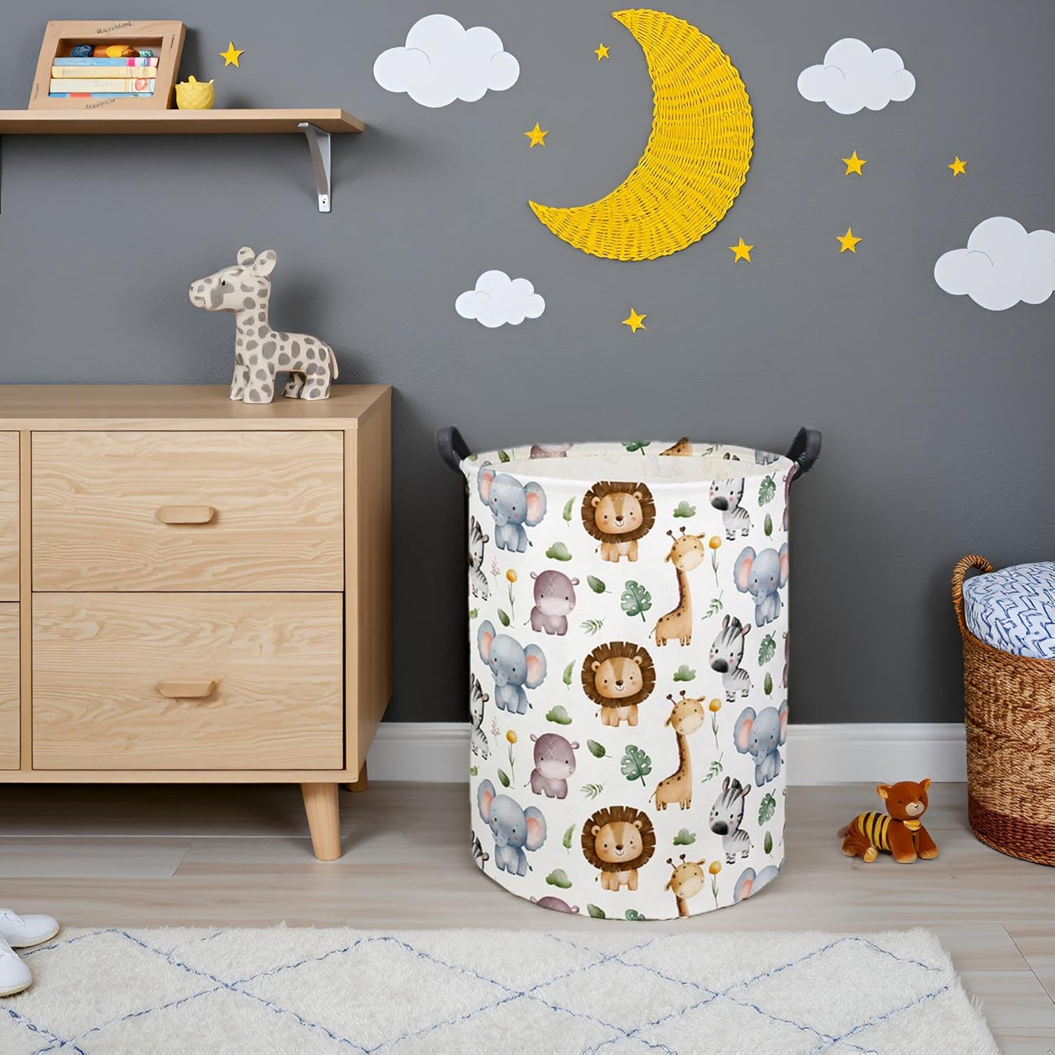 سلة سلة غسيل للأطفال سلة أطفال - مراجعة Baby Nursery Laundry Basket وسعره