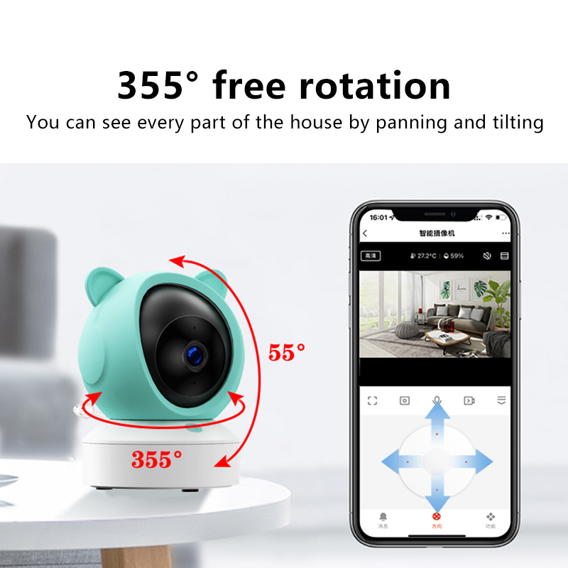 Danmini 1080P مراقبة الطفل موب - مراجعة Baby Nursery Mobile وسعره