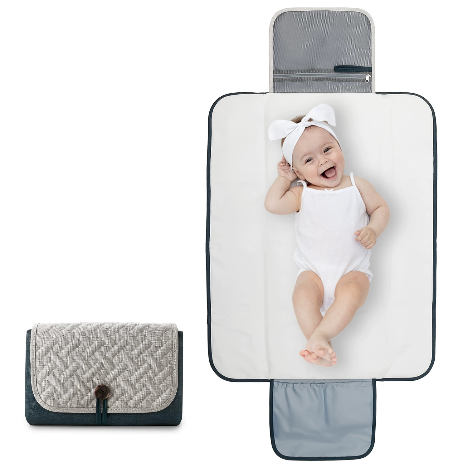 سجادة تغيير حفاضات الأطفال الم - مراجعة Changing Table Topper وسعره