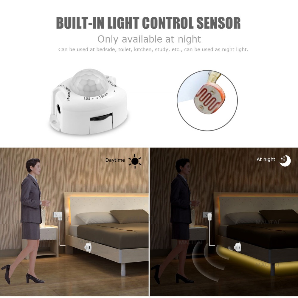 شريط إضاءة LED لاسلكي مع مستشع - مراجعة Drawer Dresser White وسعره