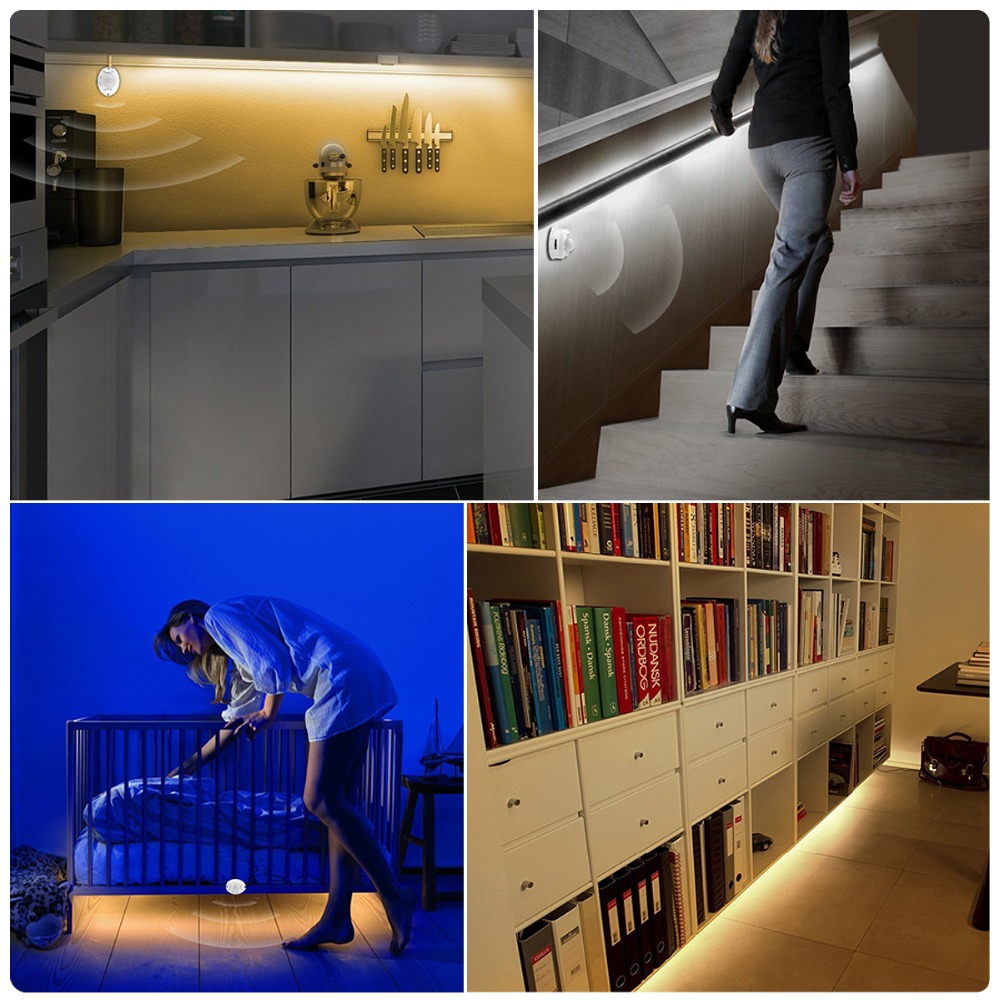 شريط إضاءة LED لاسلكي مع مستشع - مراجعة Drawer Dresser White وسعره