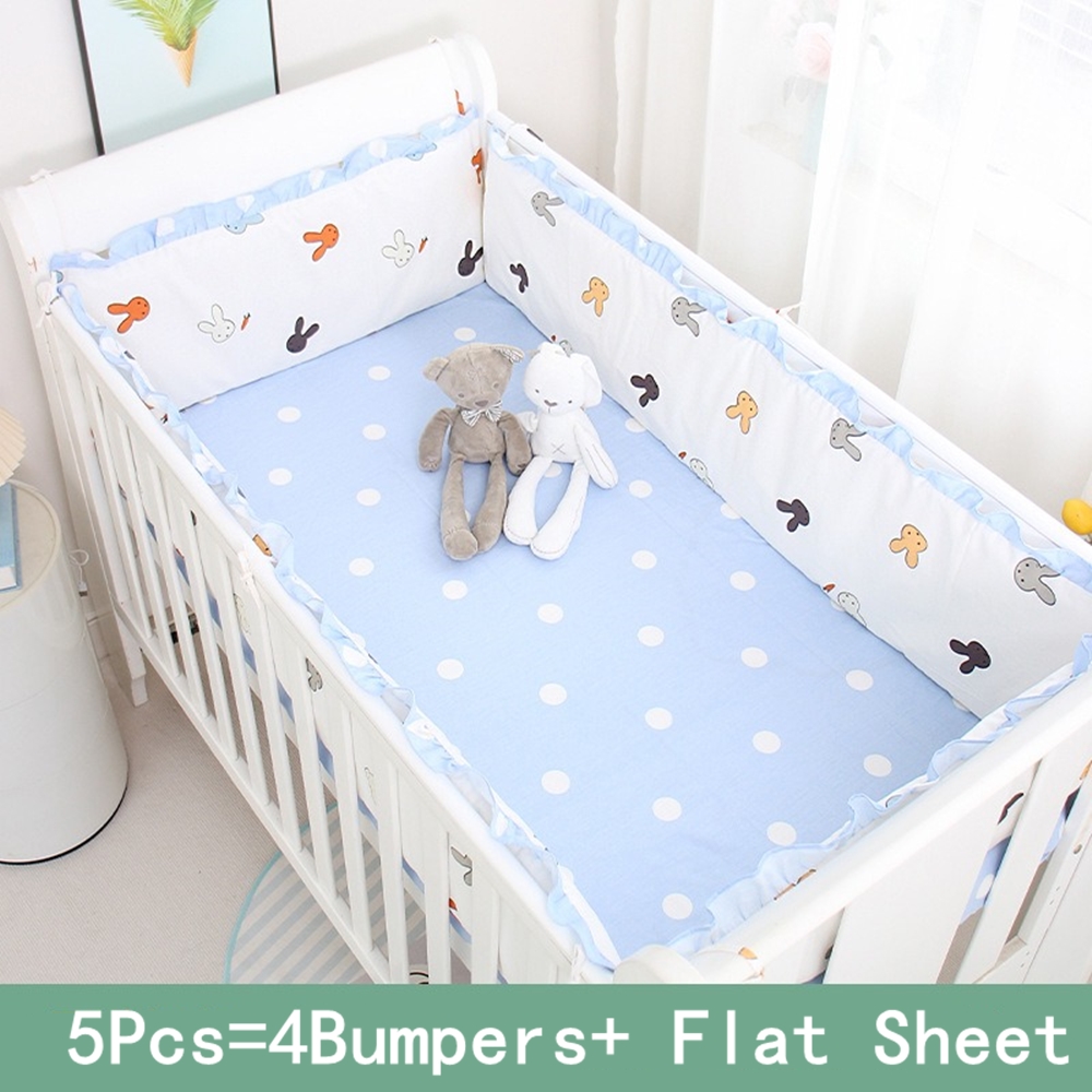 5 قطعة طقم سرير فتاة طفل سرير  - مراجعة Baby Nursery Girl Room وسعره