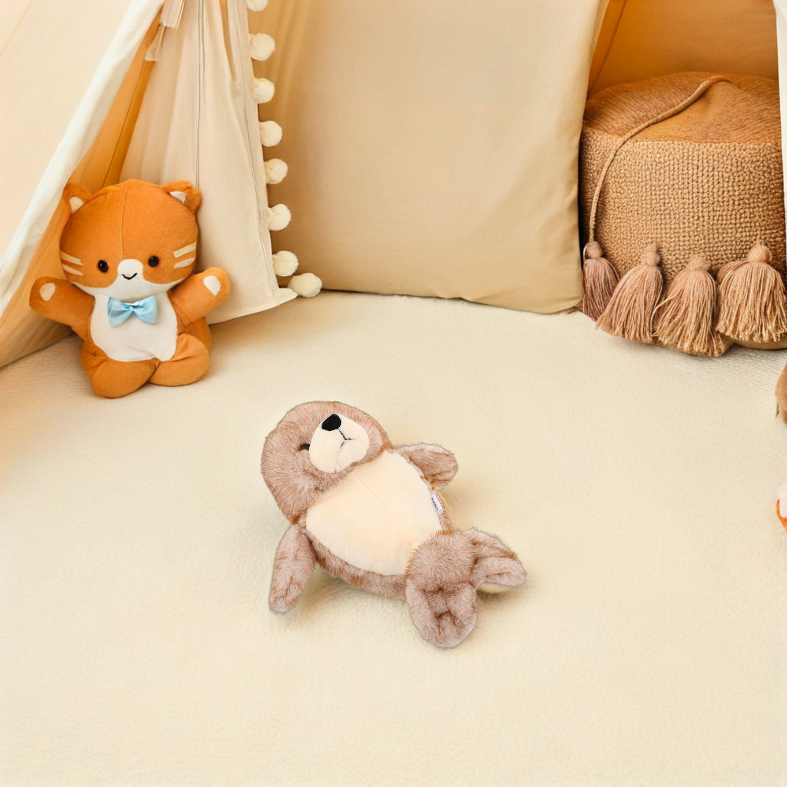 وسادة على شكل حيوان فقير قطيفة - مراجعة Baby Nursery Girl Room وسعره