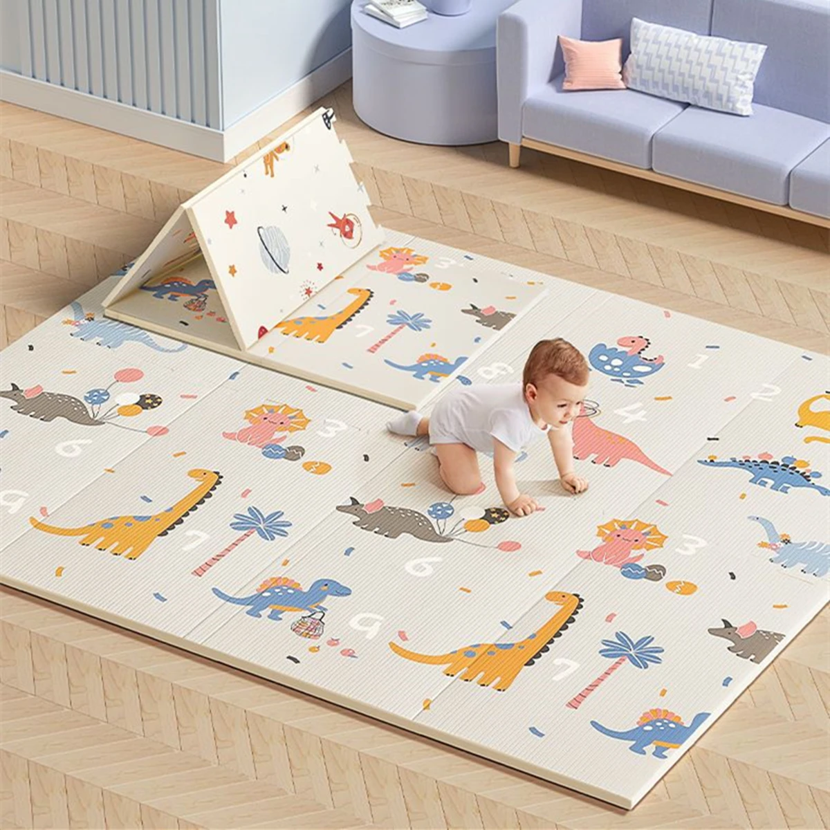 سجادة أطفال قابلة للطي غير سام - مراجعة Baby Nursery Mat وسعره