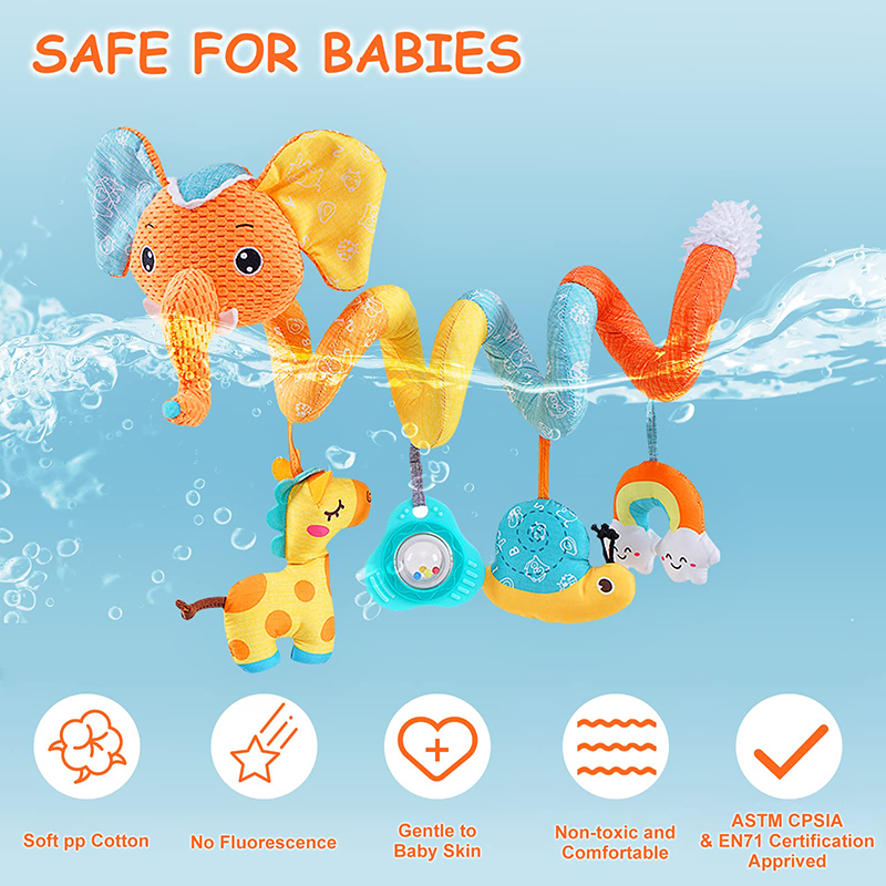 مقعد السيارة لعب الرضع اللون ا - مراجعة Baby Nursery Mobile وسعره