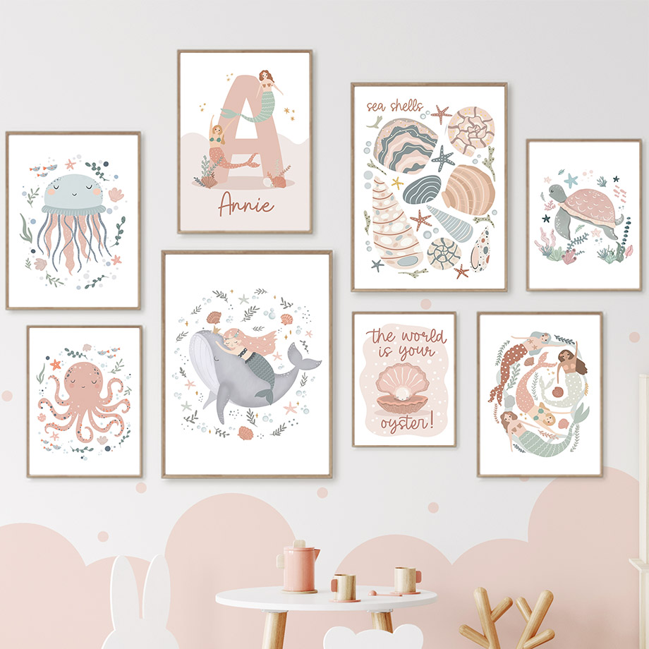 ملصقات مخصصة بأسماء الأطفال بت - مراجعة Baby Nursery Name Wall Art وسعره
